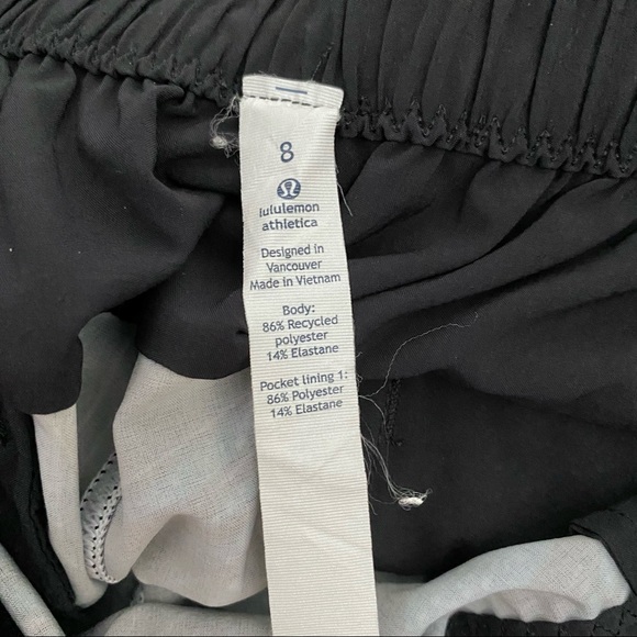 Lululemon Leaf Patterned Drawstring Shorts - Picture 3 of 3